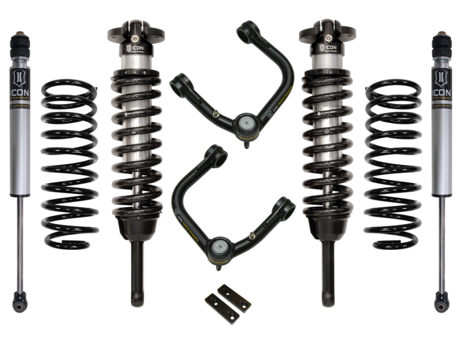 ICON Vehicle Dynamics - ICON 2003-2010 4RUNNER/2010-2014 FJ CRUISER 0-3.5" LIFT STAGE 2 SUSPENSION SYSTEM WITH TUBULAR UCA - K53062T