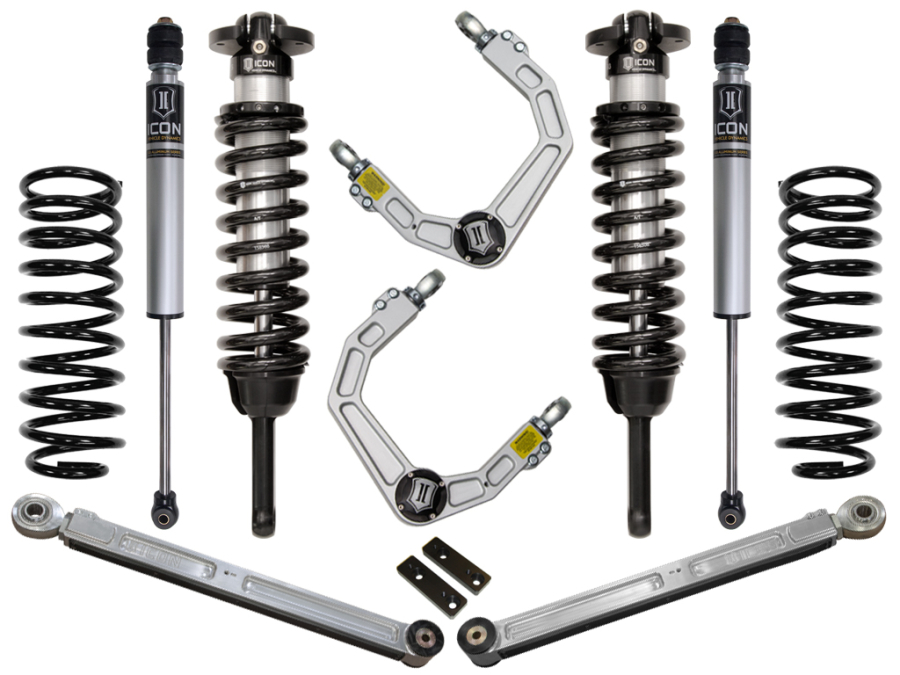 ICON Vehicle Dynamics - ICON 2010-UP 4RUNNER/2010-2014 FJ CRUISER 0-3.5" LIFT STAGE 3 SUSPENSION SYSTEM WITH BILLET UCA - K53063