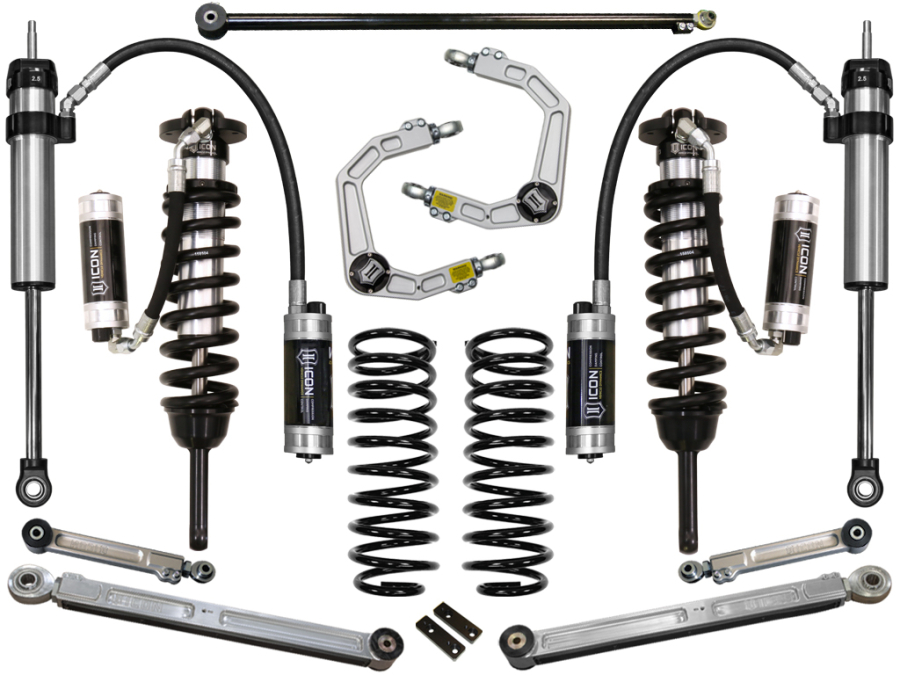 ICON Vehicle Dynamics - ICON 2010-UP 4RUNNER/2010-2014 FJ CRUISER 0-3.5" STAGE 7 SUSPENSION SYSTEM W BILLET UCA - K53067