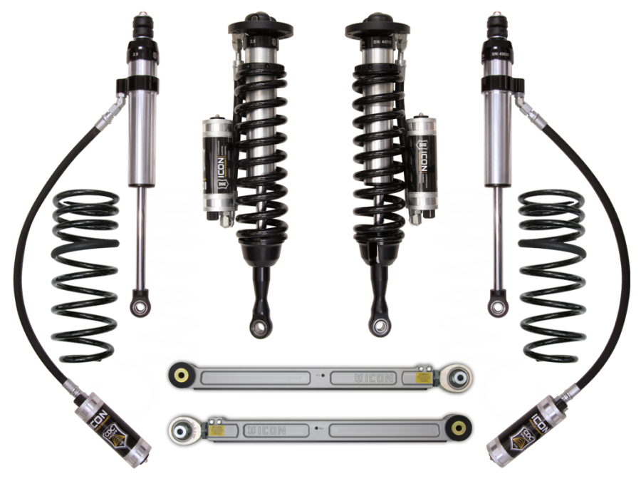 ICON Vehicle Dynamics - ICON 08-UP TOYOTA LAND CRUISER 200 SERIES 1.5-3.5" LIFT STAGE 4 SUSPENSION SYSTEM - K53074