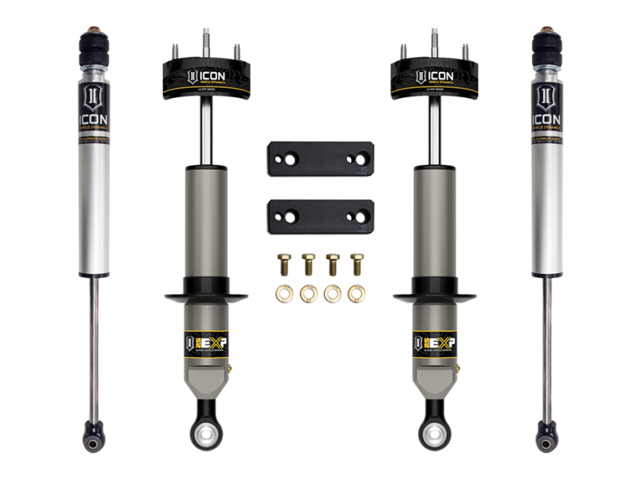 ICON Vehicle Dynamics - ICON 2005-2022 TOYOTA TACOMA 0-2" LIFT STAGE 1 EXP SUSPENSION SYSTEM - K53220