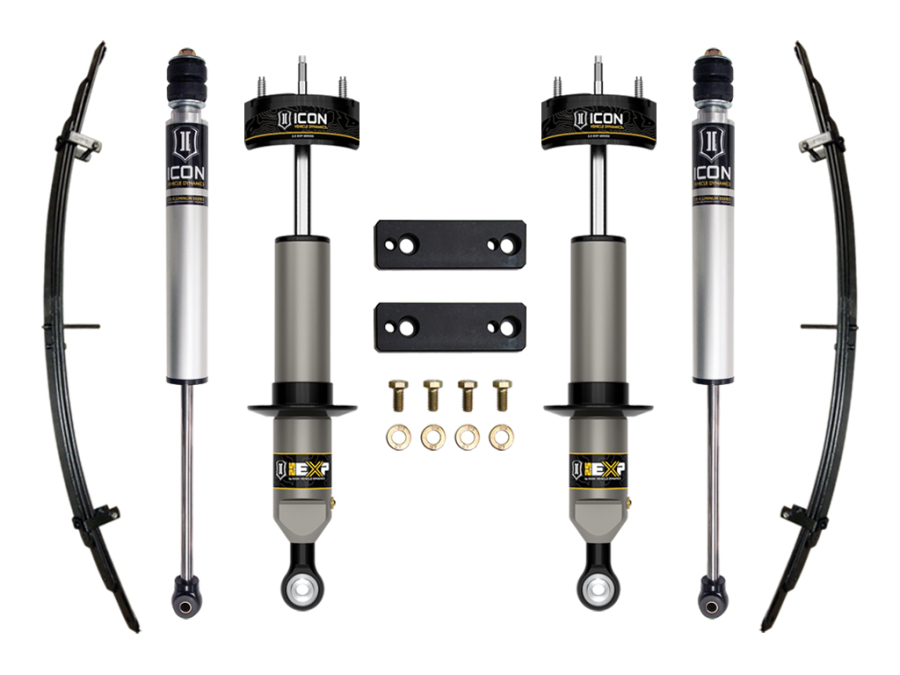 ICON Vehicle Dynamics - ICON 2005-2022 TOYOTA TACOMA 0-2" LIFT STAGE 2 EXP SUSPENSION SYSTEM - K53221