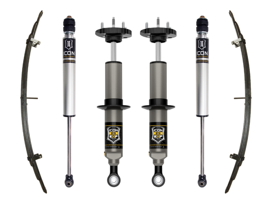 ICON Vehicle Dynamics - ICON 2007-2021 TOYOTA TUNDRA 0-2.25" LIFT STAGE 2 EXP SUSPENSION SYSTEM - K53227