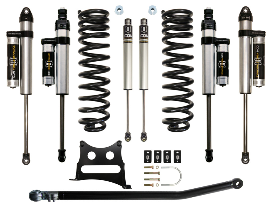 ICON Vehicle Dynamics - ICON 2005-2016 FORD F250/F350 2.5" LIFT STAGE 4 SUSPENSION SYSTEM - K62503