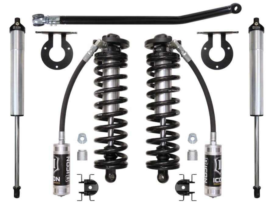 ICON Vehicle Dynamics - ICON 2005-2013 FORD F-250/F-350 2.5-3" LIFT STAGE 2 COILOVER CONVERSION SYSTEM - K63102