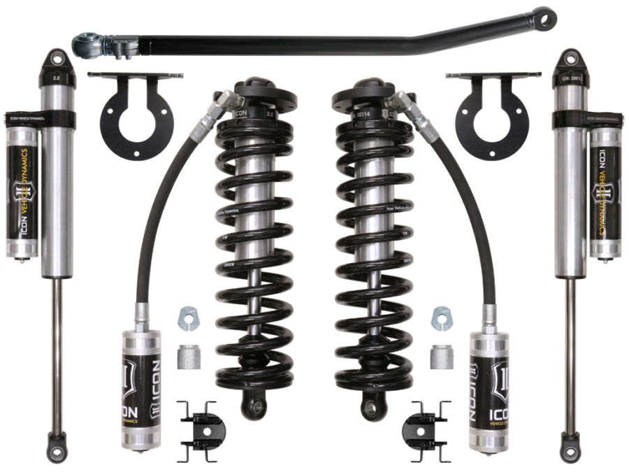 ICON Vehicle Dynamics - ICON 2005-2016 FORD F-250/F-350 2.5-3" LIFT STAGE 3 COILOVER CONVERSION SYSTEM - K63103