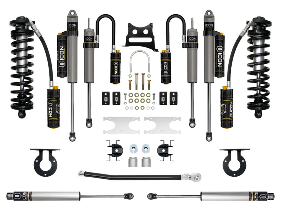 ICON Vehicle Dynamics - ICON 2005-2016 FORD F-250/F-350 2.5-3" LIFT STAGE 5 COILOVER CONVERSION SYSTEM - K63105