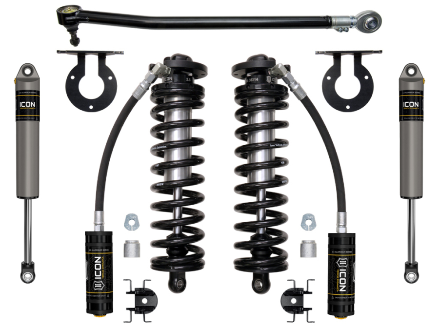 ICON Vehicle Dynamics - ICON 2017-2022 FORD F-250/F-350 2.5-3" LIFT STAGE 2 COILOVER CONVERSION SYSTEM - K63142