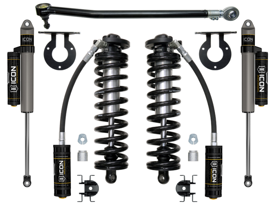 ICON Vehicle Dynamics - ICON 2017-2022 FORD F-250/F-350 2.5-3" LIFT STAGE 3 COILOVER CONVERSION SYSTEM - K63143