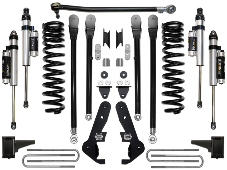 ICON Vehicle Dynamics - ICON 2017-2019 FORD F-250/F-350 4.5" LIFT STAGE 4 SUSPENSION SYSTEM - K64514