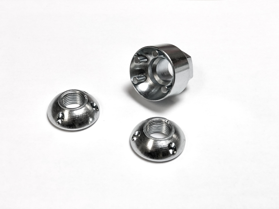 KC HiLiTES - LKZ 1/2-13mm Light Lock Security Nut Set