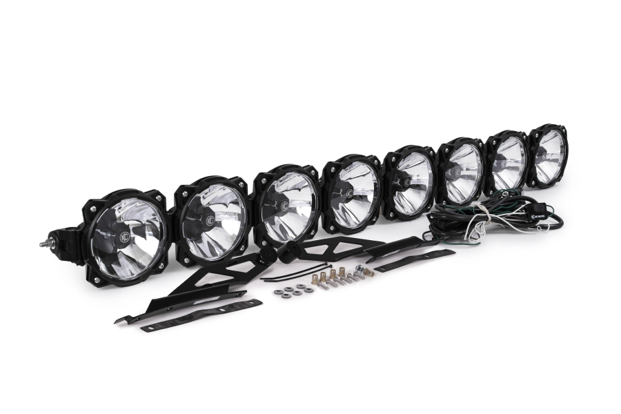 KC HiLiTES - 05-22 Toyota Tacoma Roof Light Bar Kit Gravity LED Pro6