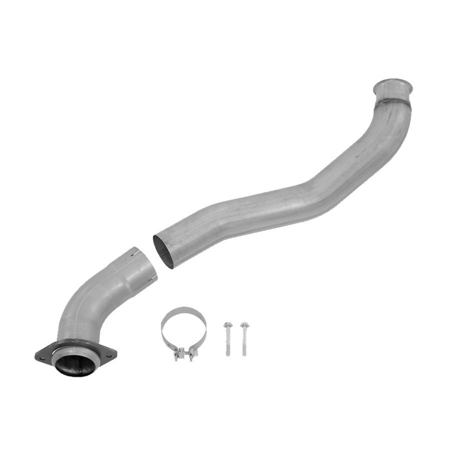 MBRP Exhaust - MBRP EXHAUST TURBO DOWN PIPE ALUMINIZED STEEL. - FAL455