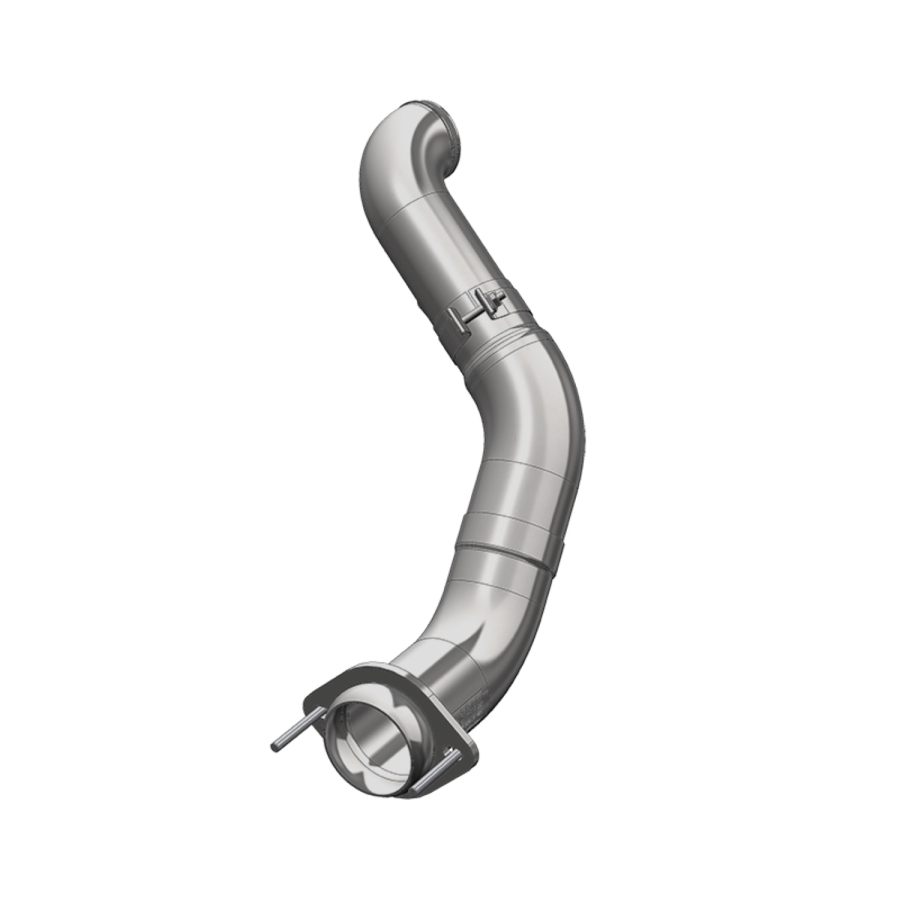 MBRP Exhaust - MBRP EXHAUST 4IN. TURBO DOWN PIPE ALUMINIZED STEEL -EO # D-763-1. - FALCA459