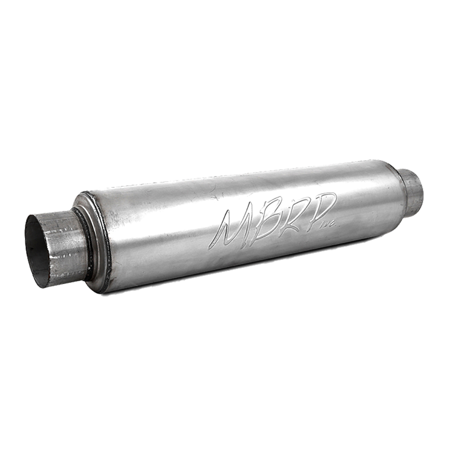 MBRP Exhaust - MBRP EXHAUST 30IN. HIGH FLOW MUFFLER ALUMINIZED STEEL. - GP015