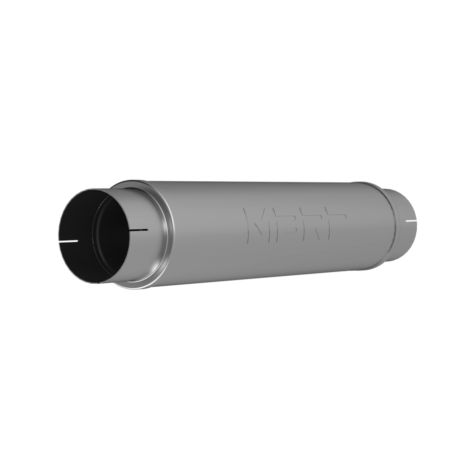 MBRP Exhaust - MBRP EXHAUST MUFFLER 5IN. INLET/OUTLET 24IN. BODY 31IN. OVERALL ALUMINIZED STEEL. - M2050