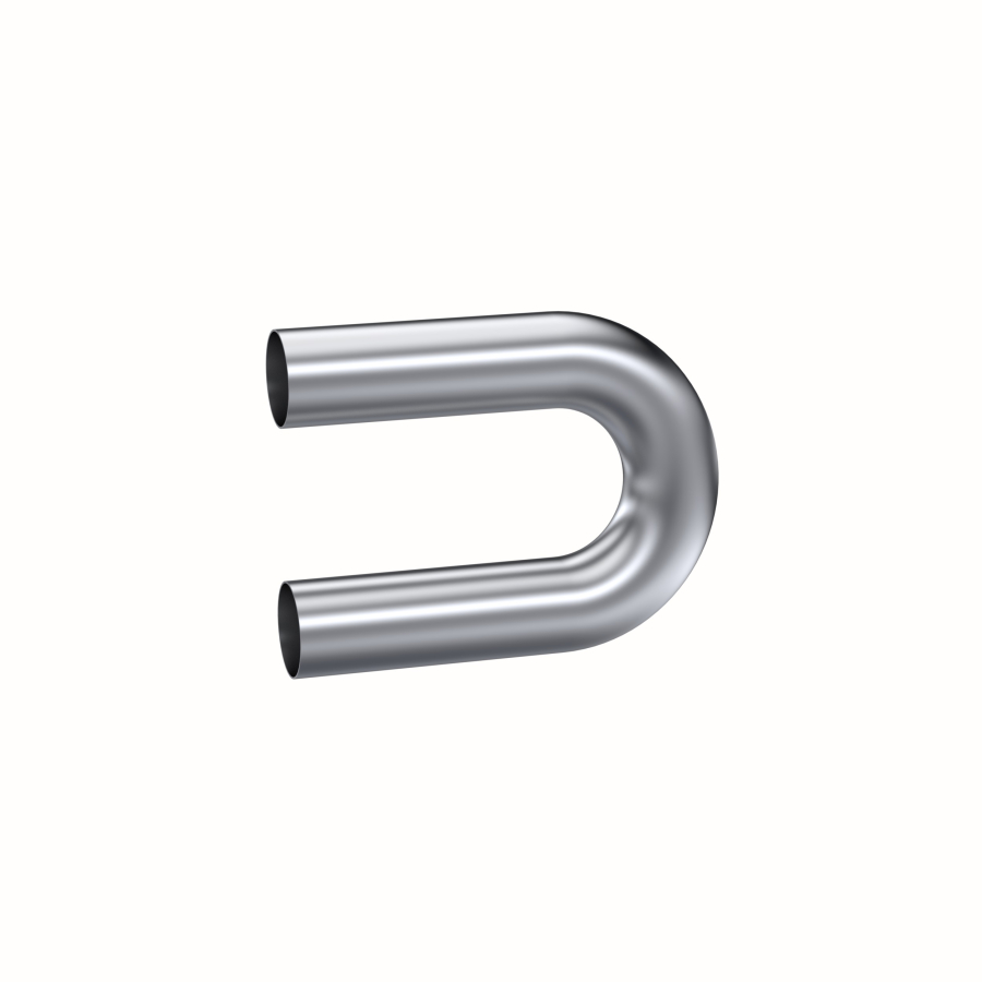 MBRP Exhaust - MBRP EXHAUST 3IN.-180DEG. BEND 9IN. LEGS ALUMINIZED STEEL. - MB2023