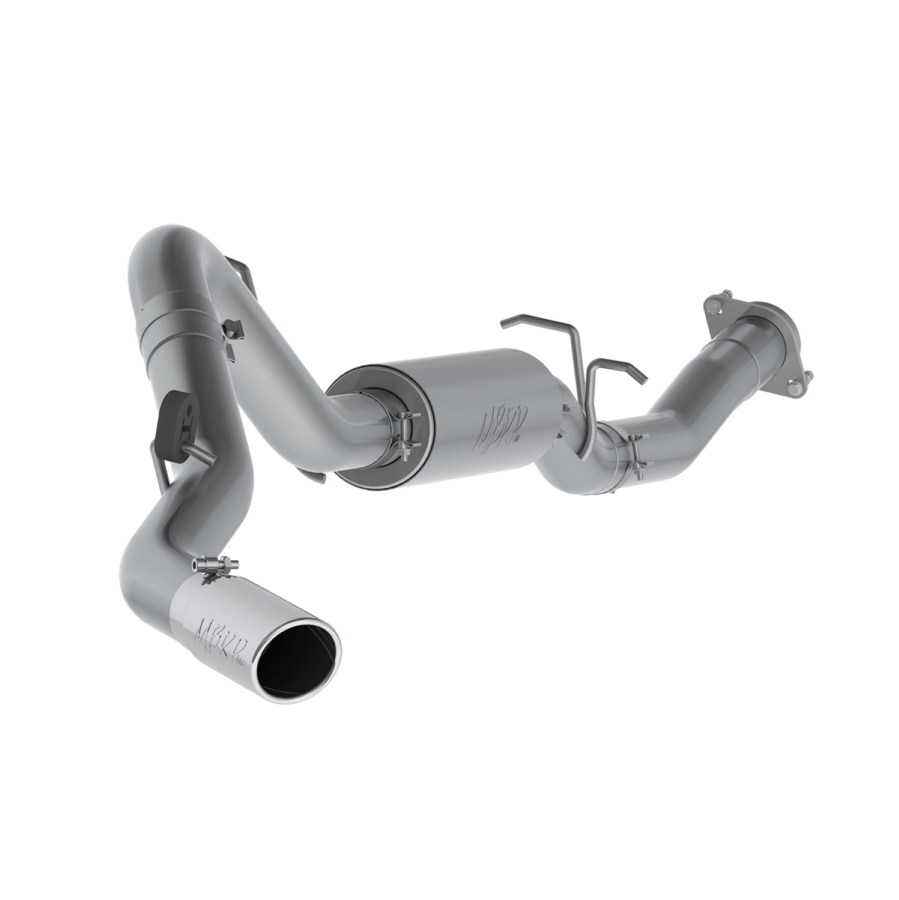 MBRP Exhaust - MBRP EXHAUST 3.5IN. CAT-BACK SINGLE SIDE EXIT T409 STAINLESS STEEL. - S5078409