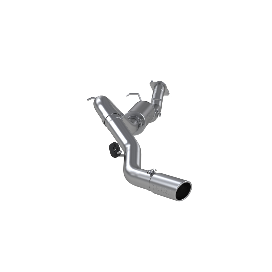 MBRP Exhaust - MBRP EXHAUST 3.5IN. CAT-BACK SINGLE SIDE EXIT ALUMINIZED STEEL. - S5078AL