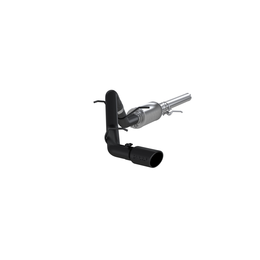 MBRP Exhaust - MBRP EXHAUST 3IN. CAT-BACK SINGLE SIDE EXIT BLACK COATED ALUMINIZED STEEL. - S5080BLK