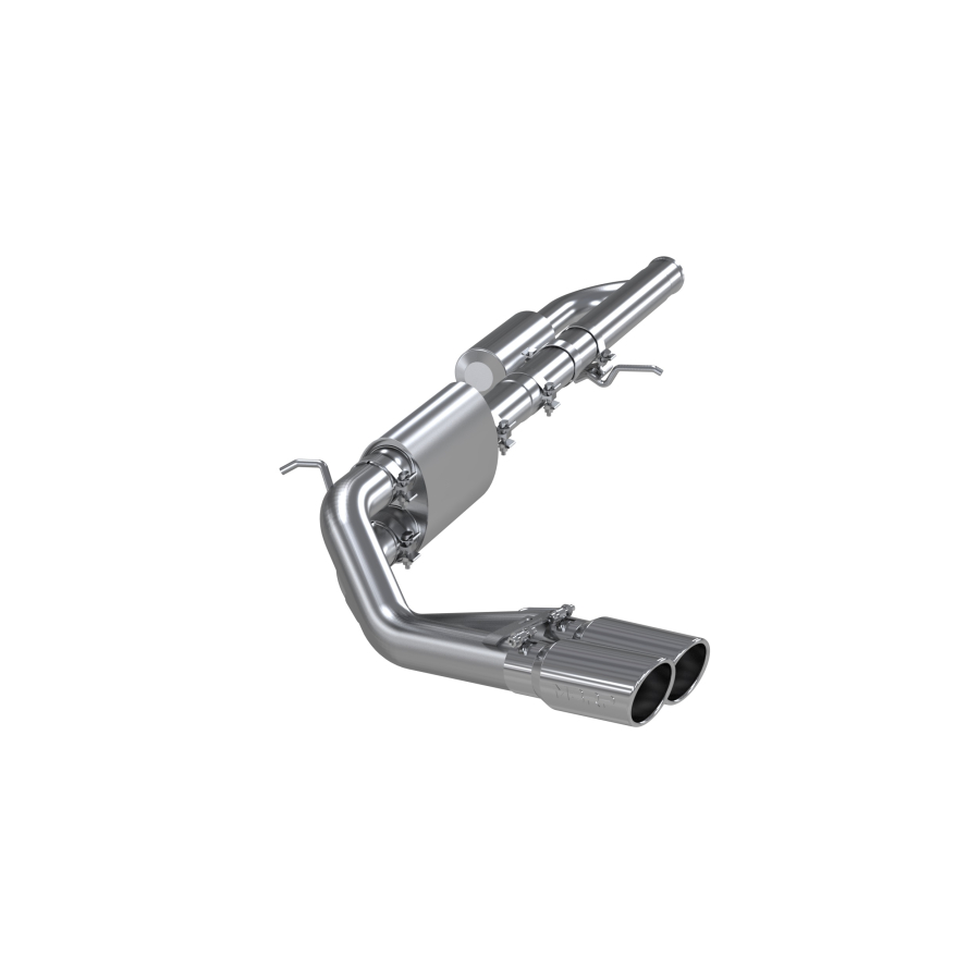 MBRP Exhaust - MBRP EXHAUST 3IN. CAT-BACK PRE-AXLE DUAL SIDE EXIT T304 STAINLESS STEEL. - S5081304