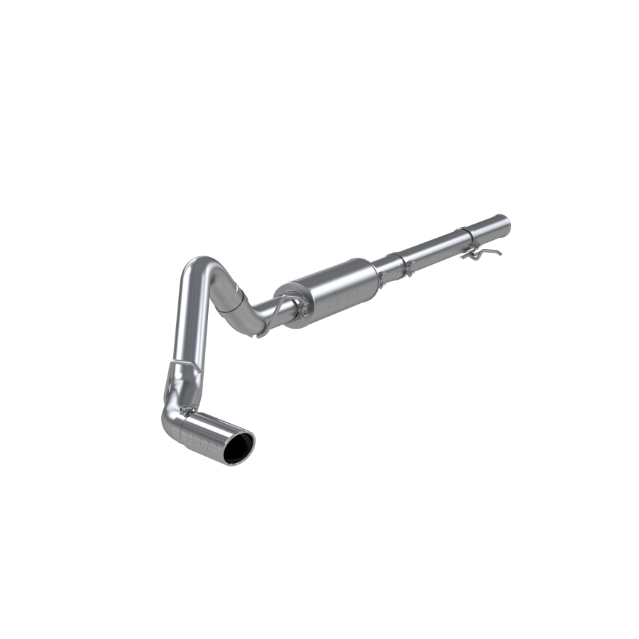 MBRP Exhaust - MBRP EXHAUST 3.5IN. CAT-BACK SINGLE SIDE EXIT ALUMINIZED STEEL. - S5086AL