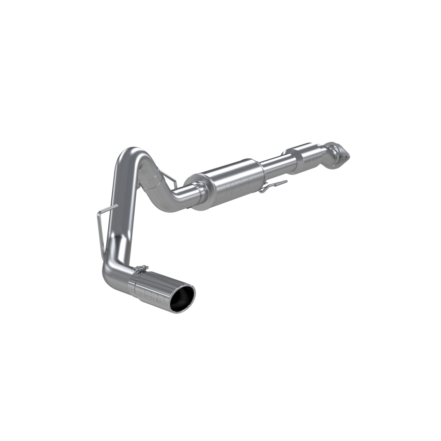 MBRP Exhaust - MBRP EXHAUST 3.5IN. CAT-BACK SINGLE SIDE EXIT ALUMINIZED STEEL. - S5228AL