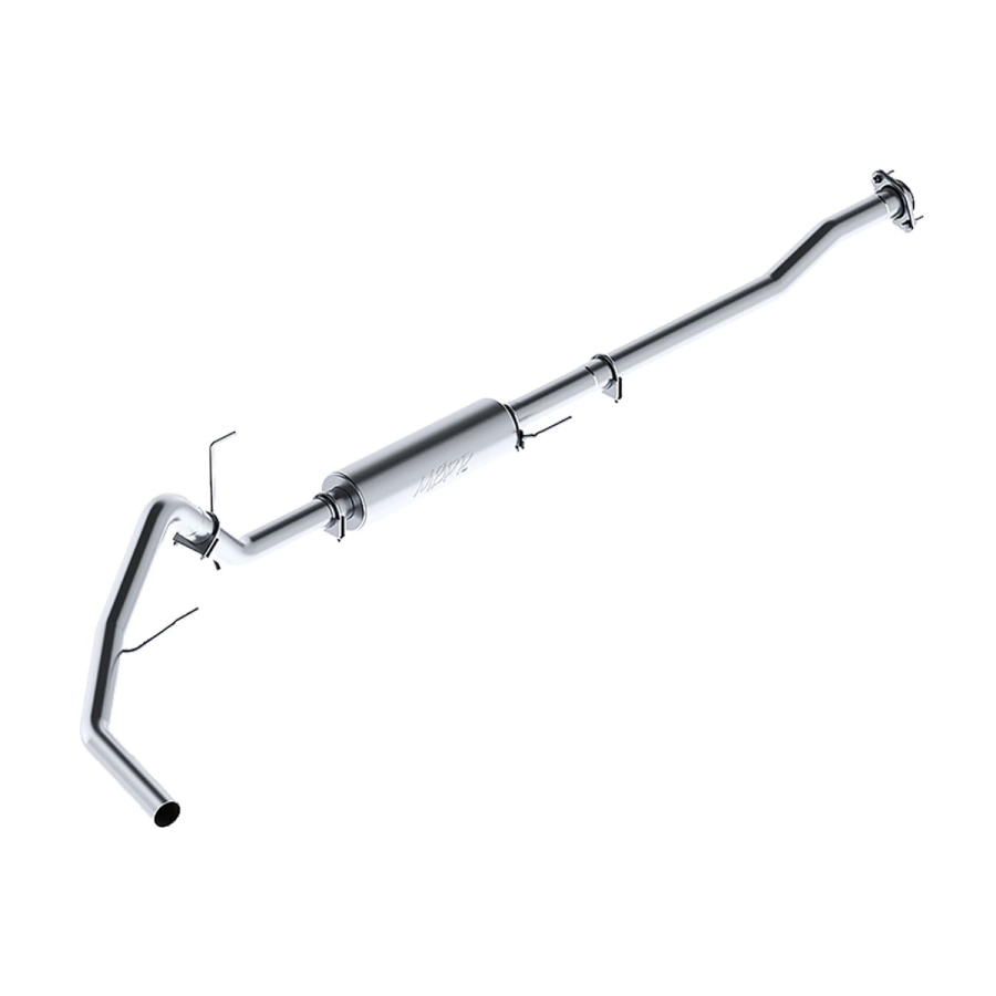 MBRP Exhaust - MBRP EXHAUST 3IN. CAT-BACK SINGLE SIDE EXIT ALUMINIZED STEEL. - S5230P