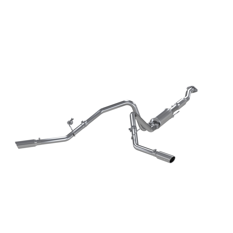 MBRP Exhaust - MBRP EXHAUST 3IN. CAT-BACK DUAL SPLIT SIDE EXIT T409 STAINLESS STEEL. - S5232409