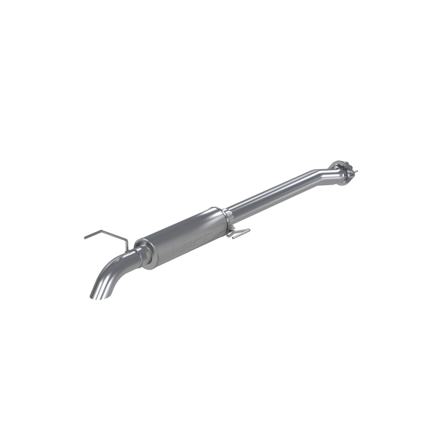 MBRP Exhaust - MBRP EXHAUST 3.5IN. CAT-BACK SINGLE TURN DOWN ALUMINIZED STEEL. - S5242AL