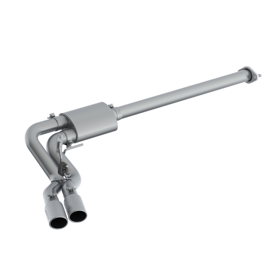 MBRP Exhaust - MBRP EXHAUST 3IN. CAT-BACK PRE-AXLE DUAL OUTLET SINGLE SIDE RACE VERSION T304 STAINLESS STEEL. - S5260304