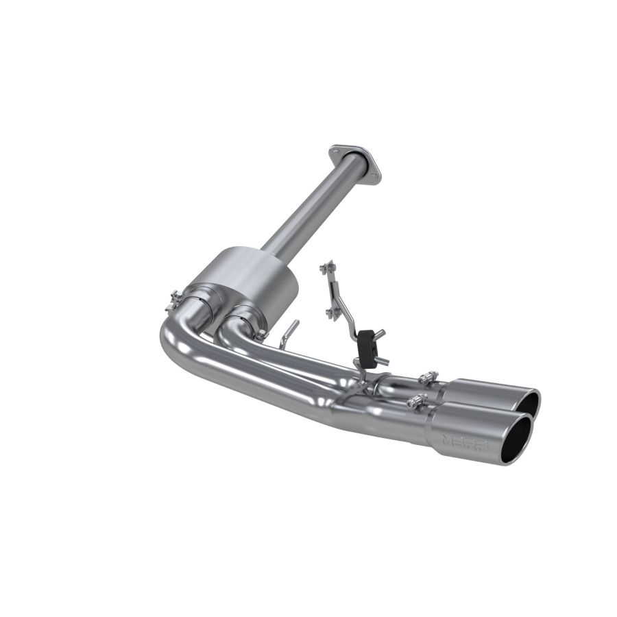 MBRP Exhaust - MBRP EXHAUST 3IN. CAT-BACK PRE-AXLE DUAL OUTLET SINGLE SIDE RACE VERSION ALUMINIZED STEEL. - S5260AL