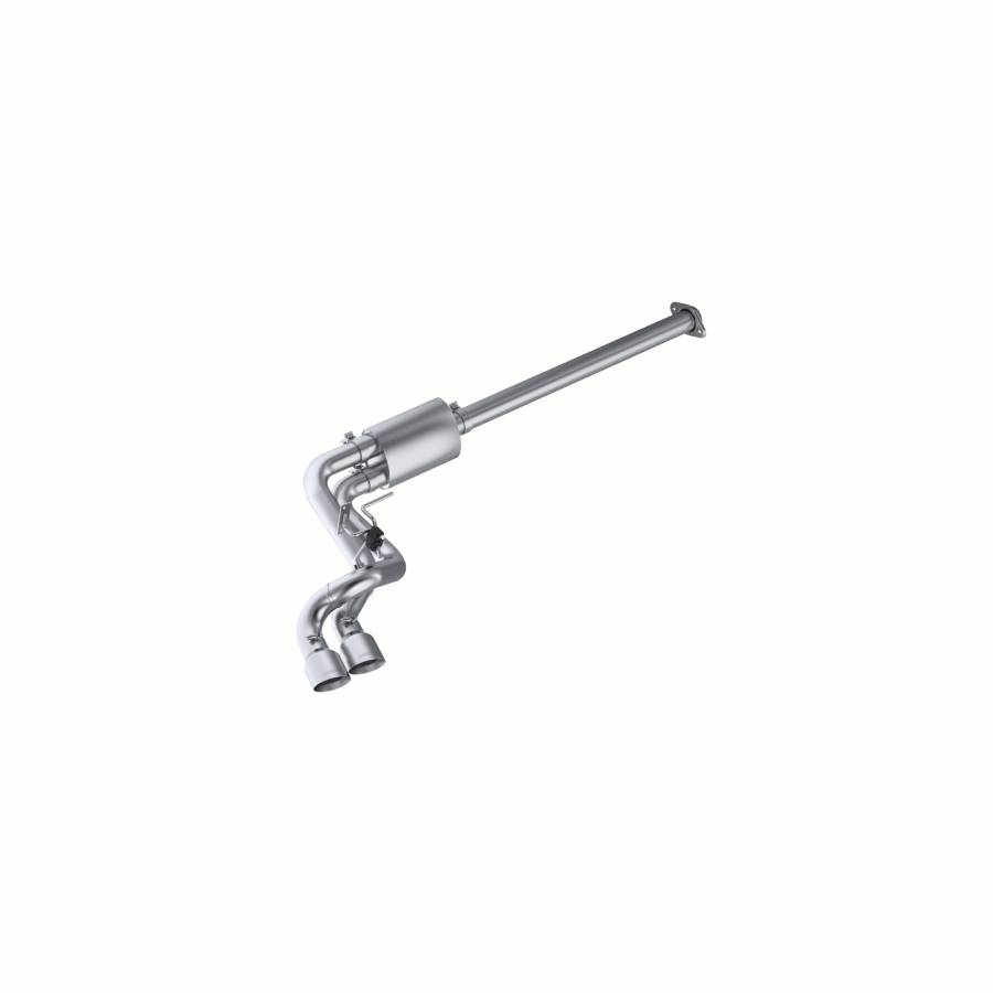 MBRP Exhaust - MBRP EXHAUST 3IN. CAT-BACK PRE-AXLE DUAL OUTLET ALUMINIZED STEEL. - S5261AL