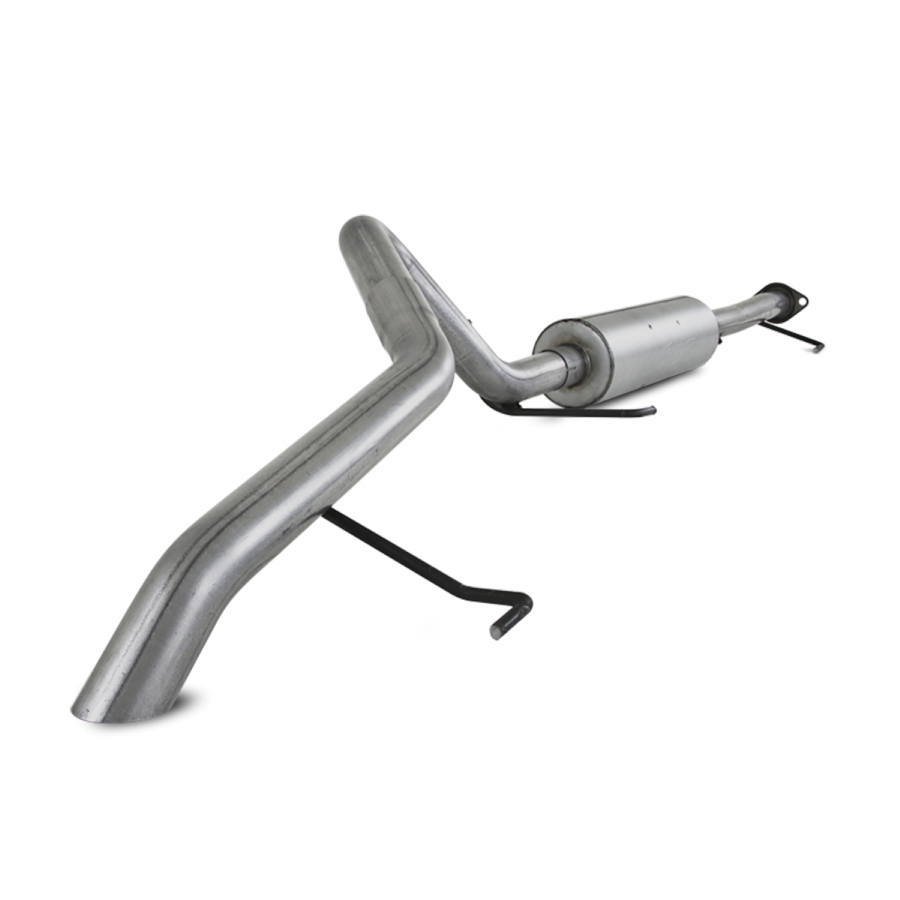 MBRP Exhaust - MBRP EXHAUST 2.5IN CAT-BACK SINGLE REAR EXIT OFF-ROAD TAIL T409 STAINLESS STEEL. - S5310409