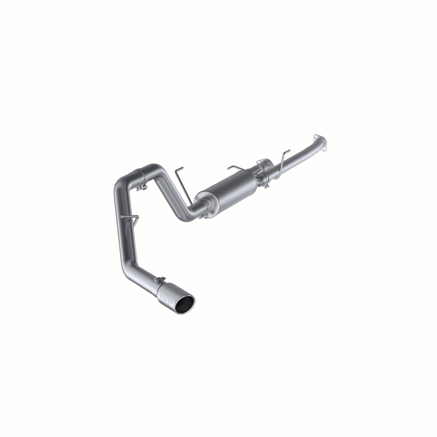 MBRP Exhaust - MBRP EXHAUST 3IN. CAT-BACK SINGLE SIDE EXIT ALUMINIZED STEEL. - S5314AL