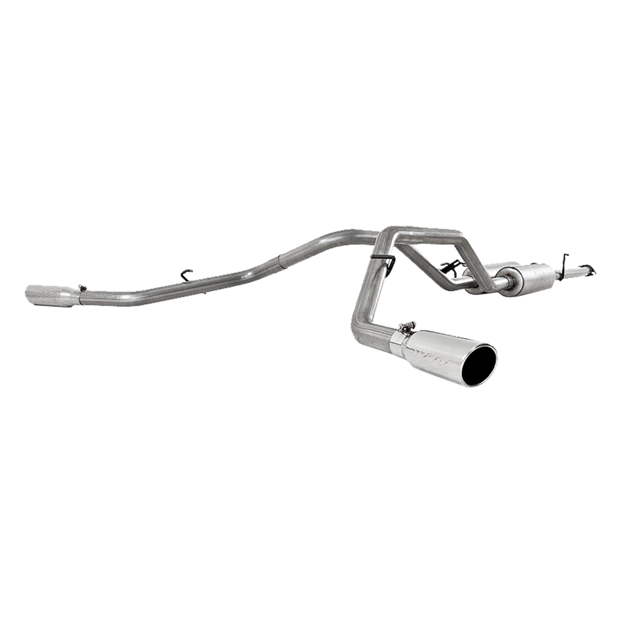 MBRP Exhaust - MBRP EXHAUST 2.5IN. CAT-BACK DUAL SPLIT SIDE EXIT T409 STAINLESS STEEL. - S5316409