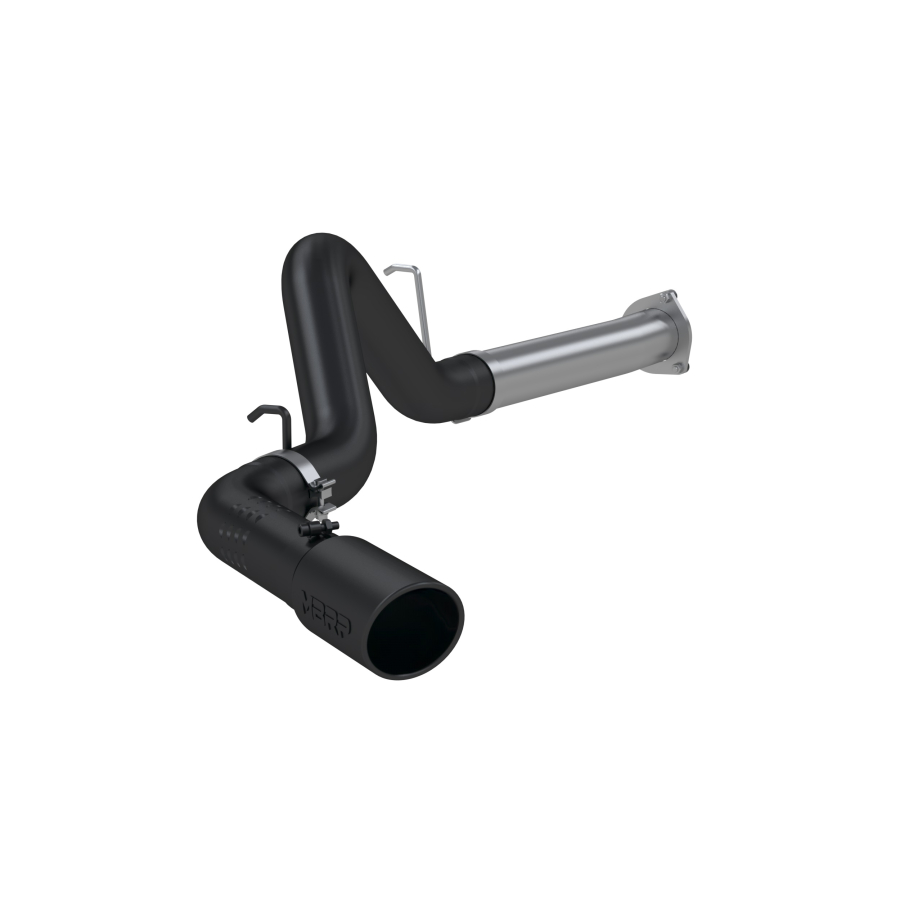 MBRP Exhaust - MBRP EXHAUST 4IN. FILTER BACK SINGLE SIDE EXIT BLACK COATED ALUMINIZED STEEL. - S6026BLK