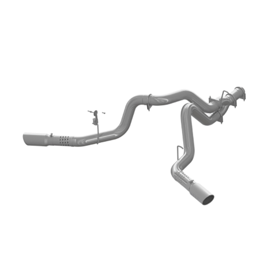 MBRP Exhaust - MBRP EXHAUST 4IN. FILTER BACK DUAL SIDE EXIT COOL DUALS (TM) T409 STAINLESS STEEL. - S6035409