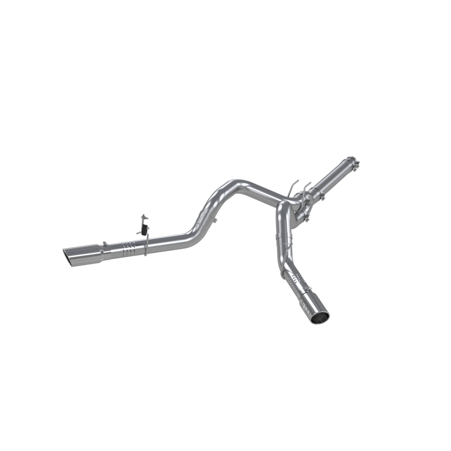 MBRP Exhaust - MBRP EXHAUST 4IN. FILTER BACK DUAL SPLIT SIDE EXIT COOL DUALS (TM) ALUMINIZED STEEL. - S6244AL