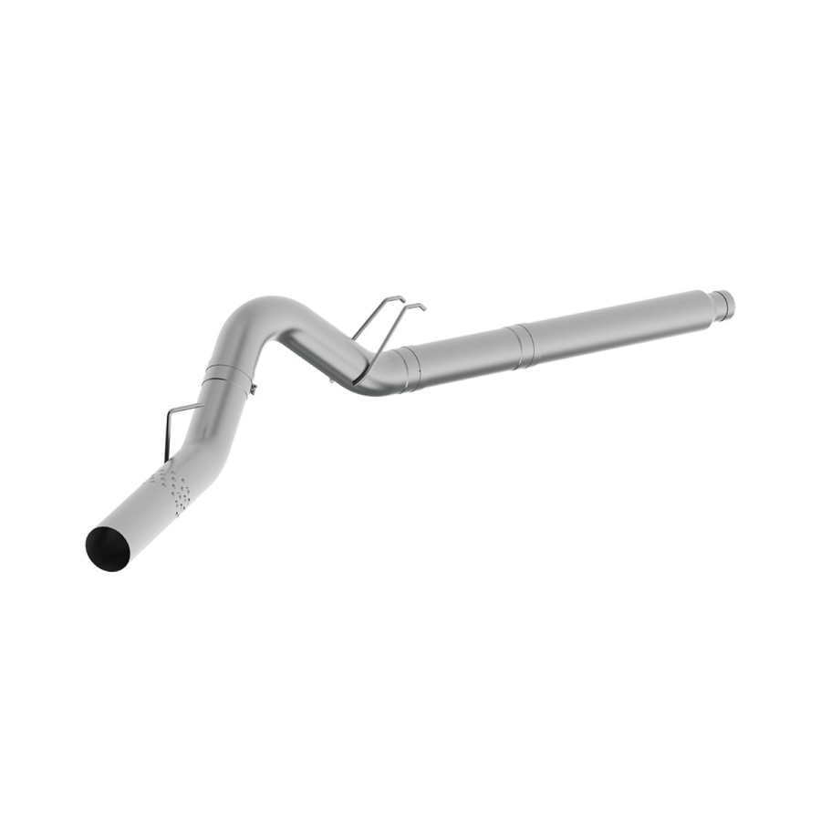 MBRP Exhaust - MBRP EXHAUST 5IN. FILTER BACK SINGLE SIDE EXIT NO MUFFLER ALUMINIZED STEEL. - S62460PLM