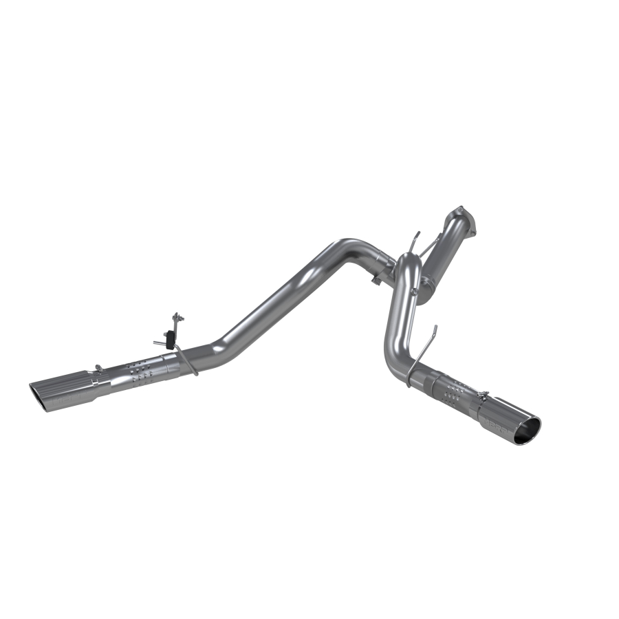 MBRP Exhaust - MBRP EXHAUST 4IN. FILTER BACK DUAL SPLIT SIDE EXIT COOL DUALS (TM) ALUMINIZED STEEL. - S6251AL