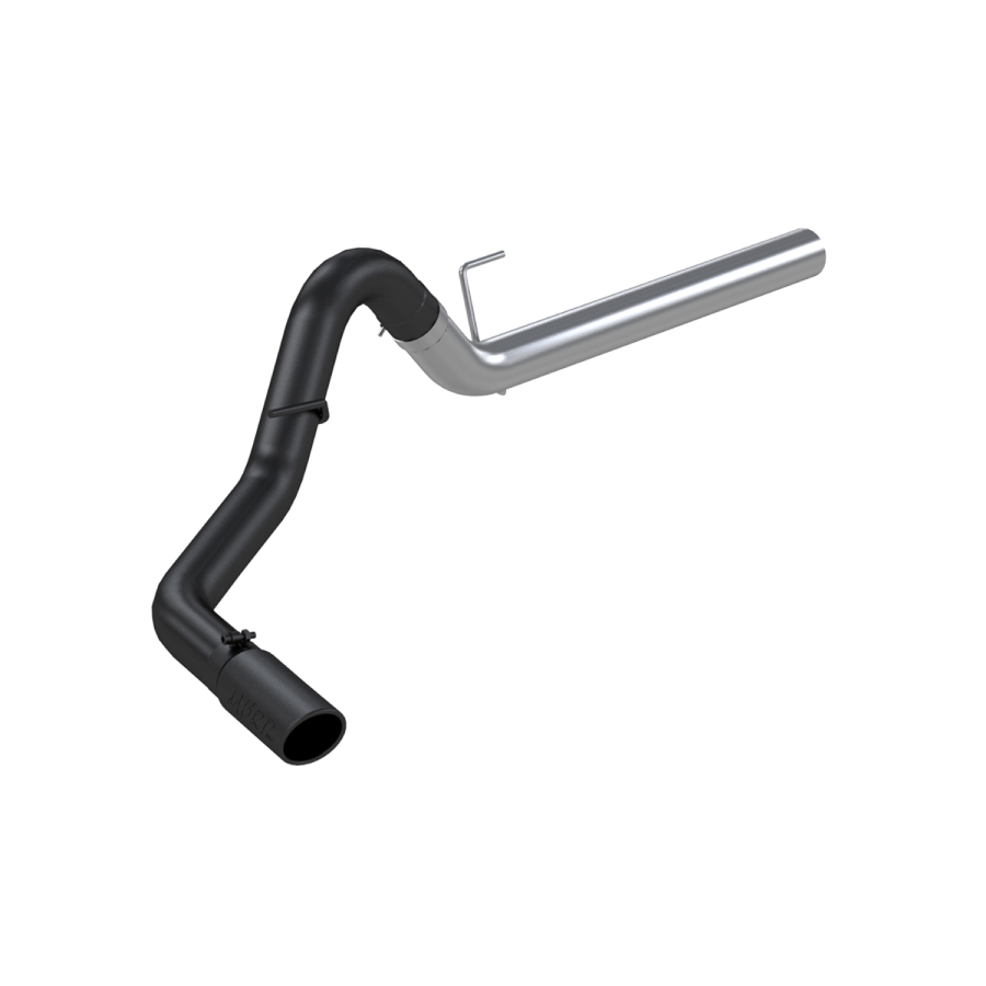 MBRP Exhaust - MBRP EXHAUST 3.5IN. FILTER BACK SINGLE SIDE EXIT BLACK COATED ALUMINIZED STEEL. - S6295BLK