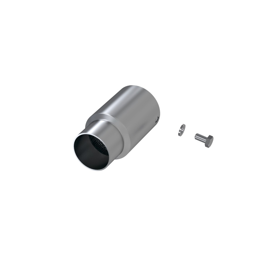 MBRP Exhaust - MBRP EXHAUST T304 STAINLESS STEEL. MBRP 1.875IN OD QUIET TIP INSERT - T14373