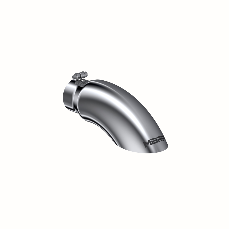 MBRP Exhaust - MBRP EXHAUST TIP 5IN. O.D. TURN DOWN 4IN. INLET 14IN. LENGTH T304 STAINLESS STEEL. - T5086