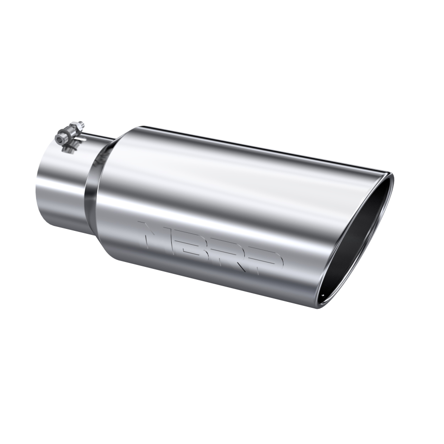 MBRP Exhaust - MBRP EXHAUST TIP 7IN. O.D. ROLLED END 5IN. INLET 18IN. IN LENGTH T304 STAINLESS. - T5127