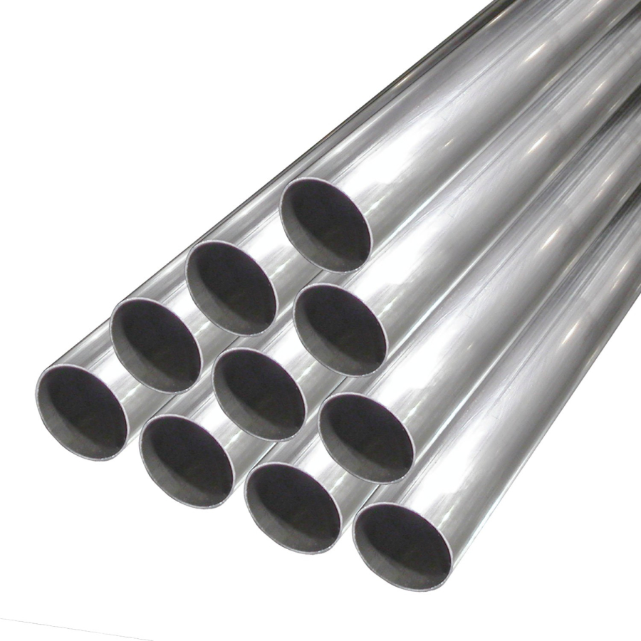 Stainless Works - STAINLESS WORKS ONE PIECE OF STRAIGHT TUBING AT A DIAMETER OF 5" MADE OF 304 STAINLESS STEEL WITH A .065 WALL THICKNESS AT 1 FT LONG. - 5SS-1