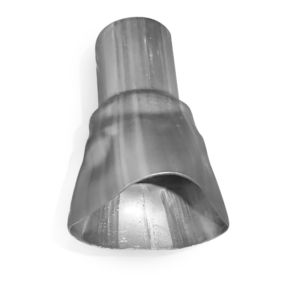 Stainless Works - STAINLESS WORKS 3-WAY COLLECTOR, 304 STAINLESS STEEL, 1-5/8" PRIMARIES, 2-1/4" COLLECTOR. CONSTRUCTED WITH A SMOOTH FLOW TAPER. - FC3163-225