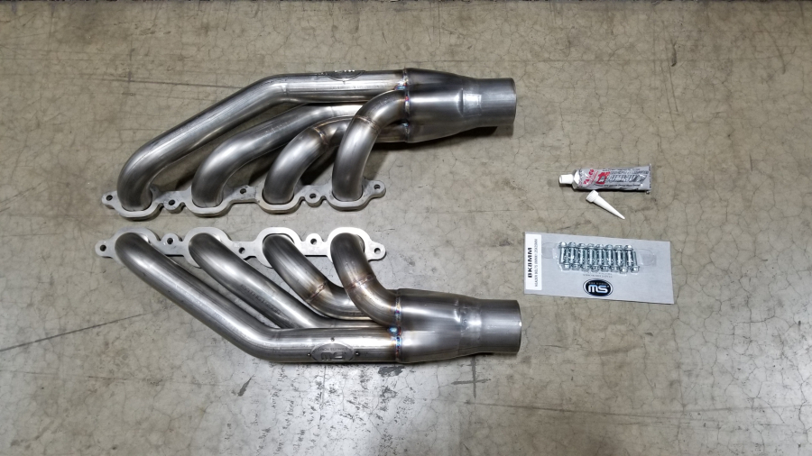 Stainless Works - STAINLESS WORKS CHEVY, LT1 UP AND FORWARD TURBO HEADERS. COMES WITH 3/8" THICK FLANGES 1-7/8" PRIMARIES WITH 3" SLIP-FIT COLLECTORS. ALL 304 STAINLESS STEEL. - LTXT