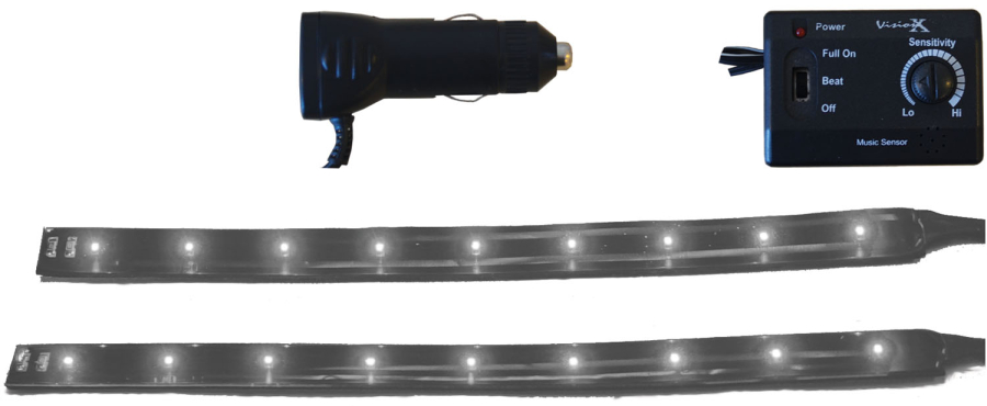 Vision X Lighting - VISION X LIGHTING 6" TWIN PACK FLEXIBLE LED BARS MULTI COLOR - 4005563