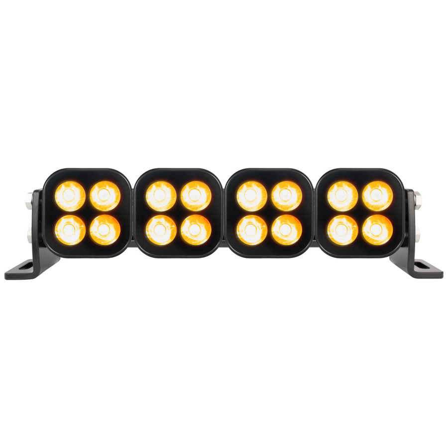 Vision X Lighting - VISION X LIGHTING UNITE SERIES 12" BLACKOUT AMBER SPOT BEAM - 4512018
